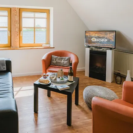 Fachwerkhaus - Sueden Oben - Bauernhof Hopp Vadersdorf アパート *